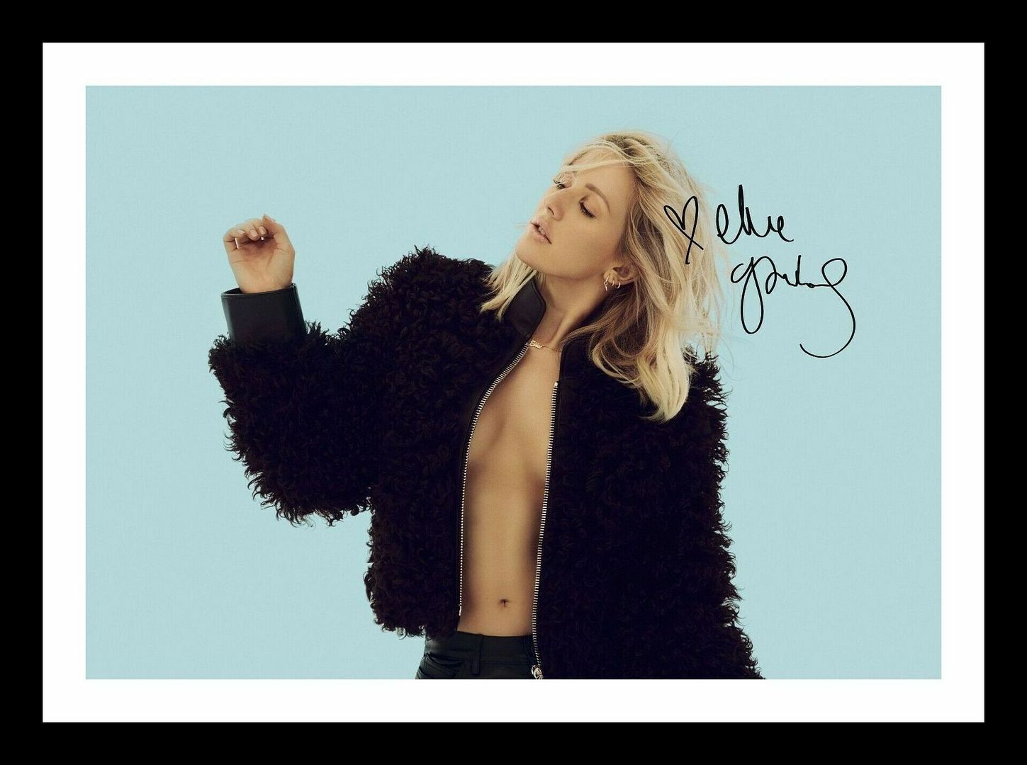 Ellie Goulding Autograph Signed & Framed Photo Poster painting 5