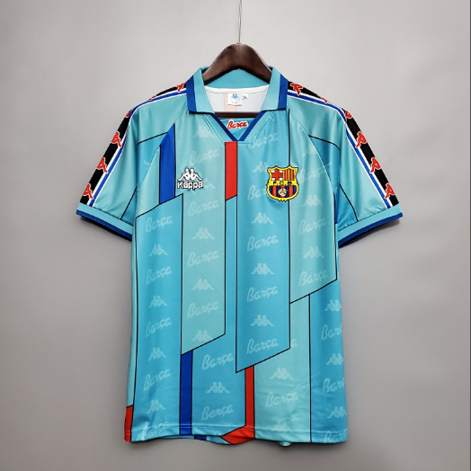 Retro Barcelona 96/97 Away Football Shirt Thai Quality