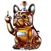 Prank Duck Glass Wine Bottle Middle Finger Whisky Dog Bottle Decanter for Bar