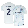 DUMFRIES #2 Inter Milan Away Soccer Jersey 2025/26