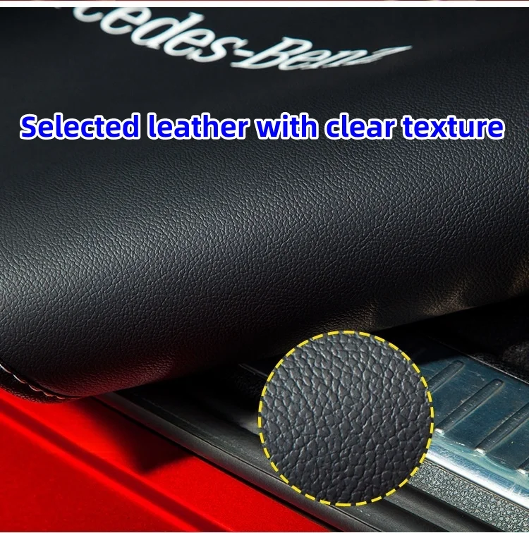High-end trunk mat for customized cars