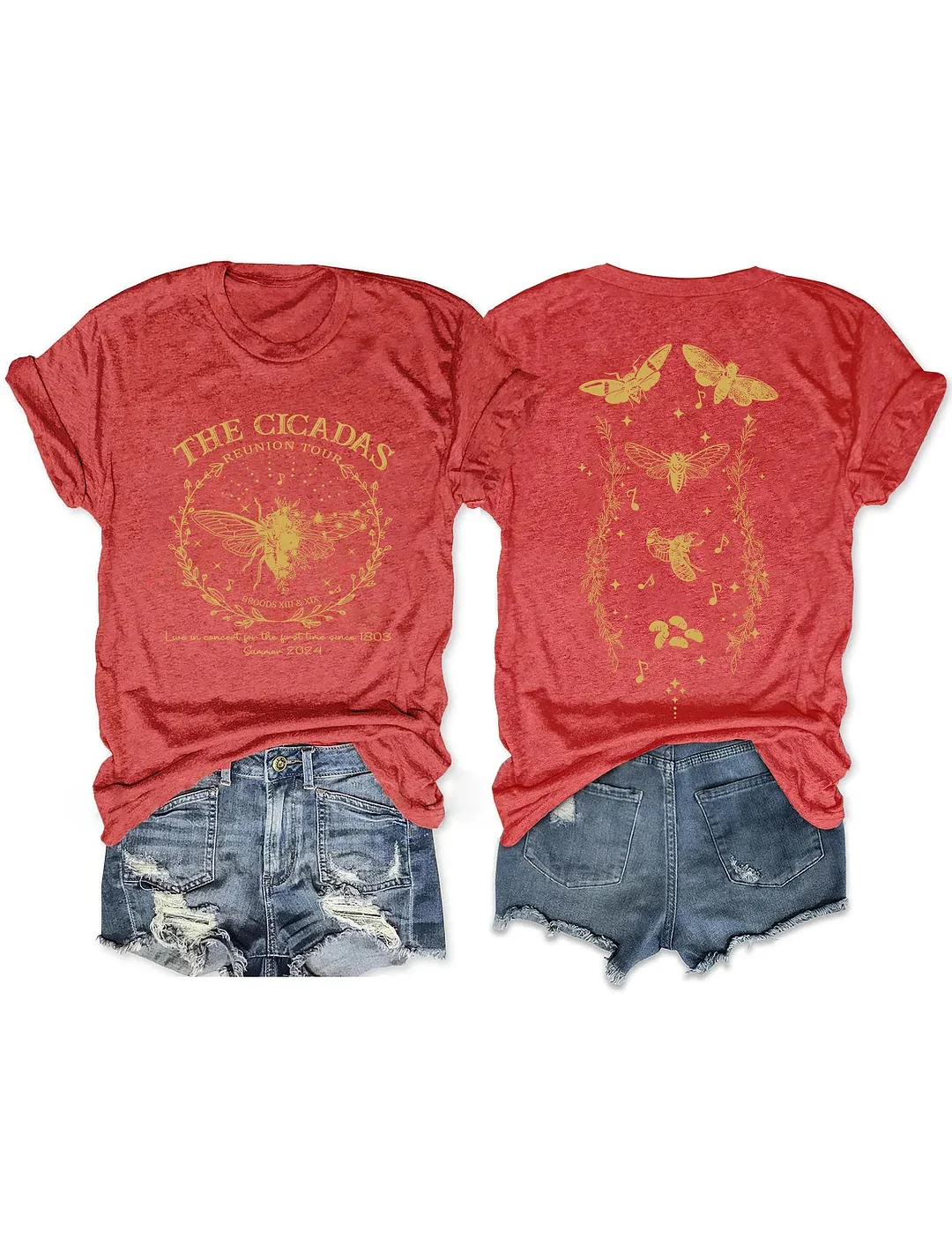 The Cicadas Reunion Tour 2024 T-shirt