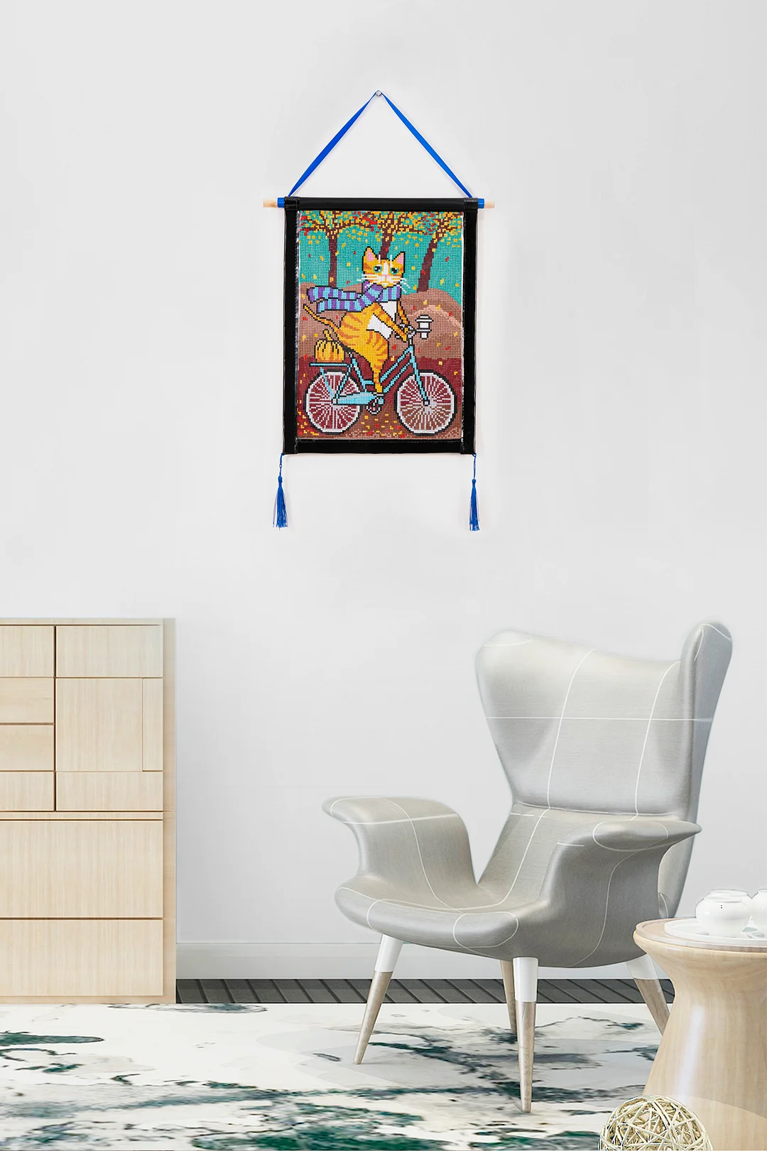 Diamond Painting Hanging Frame(Black - More Size)