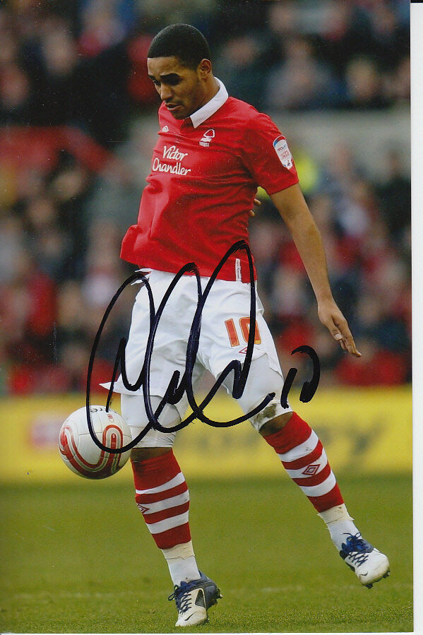 NOTTINGHAM FOREST HAND SIGNED LEWIS MCGUGAN 6X4 Photo Poster painting 1.