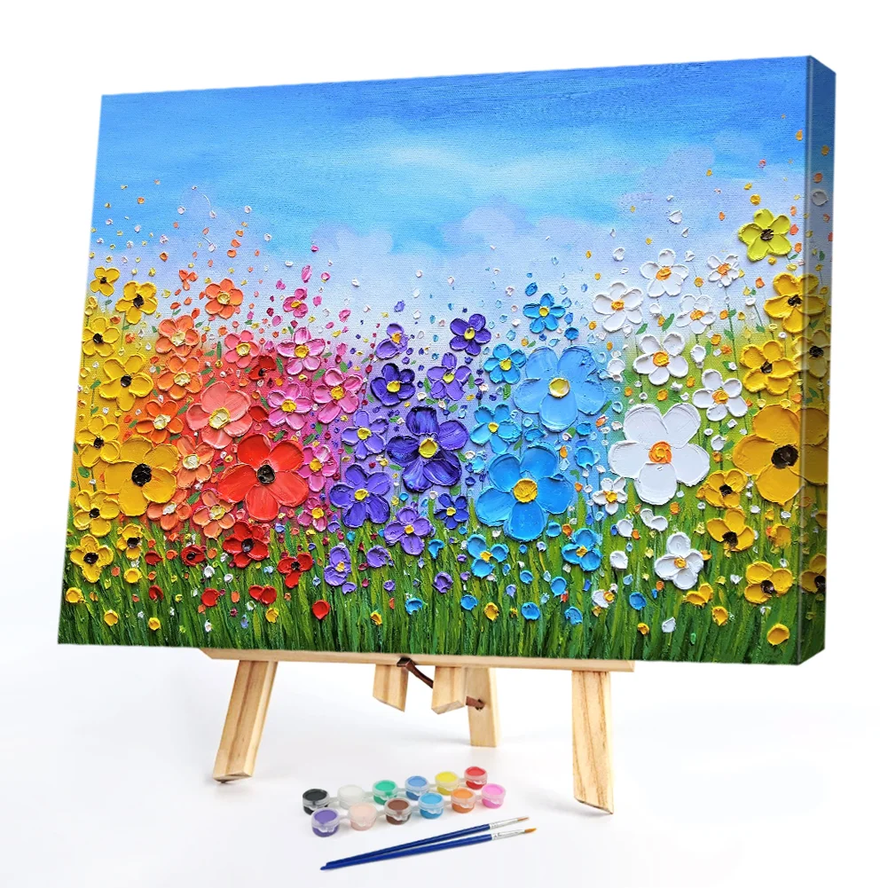 Flower - Paint By Numbers(50*40CM)