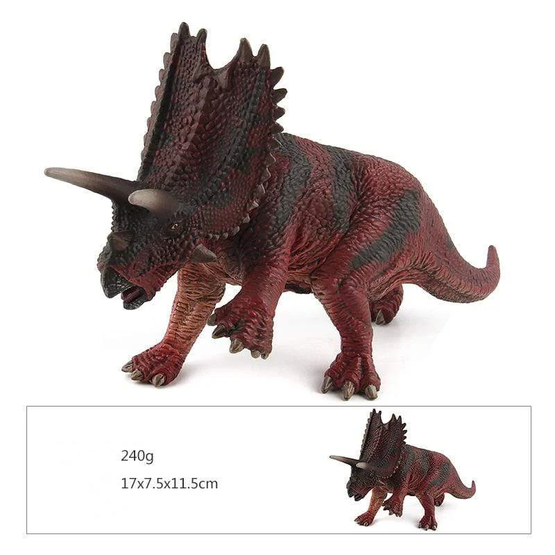 7‘’ Realistic Pentaceratops Dinosaur Solid Action Figure Model Toy Decor