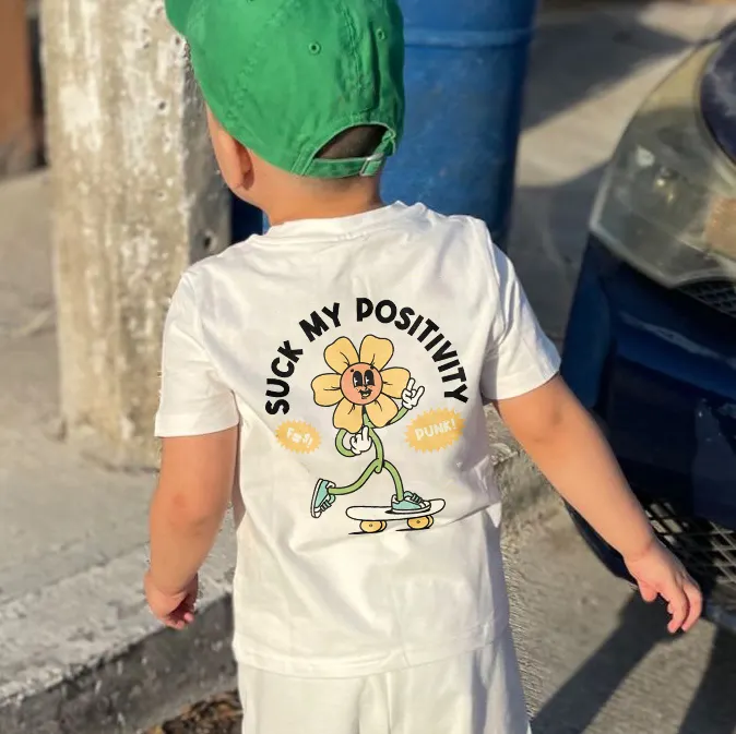 Suck My Positivity Punk! Children's T-shirts