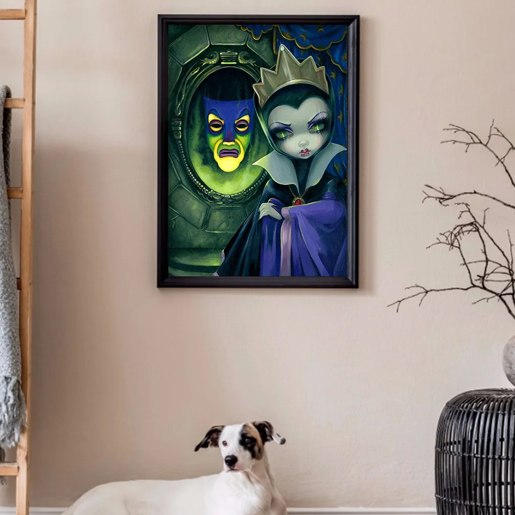 Full Round Diamond Painting 30*40cm - Big Eyes Doll