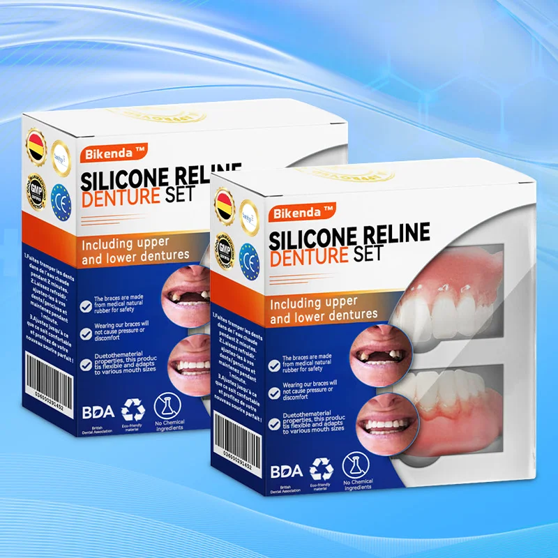 𝐵𝑖𝑘𝑒𝑛𝑑𝑎&trade; Silicium Prothese Meetset🦷（👩&zwj;🔬 Erkend door de Belgische Tandheelkundige Vereniging en goedgekeurd door FAMHP）