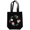 Canvas Tote Bag Embroidery Kit with Hoop Frame for Beginners Adults Sewing Art 32x37cm tapestrymarket