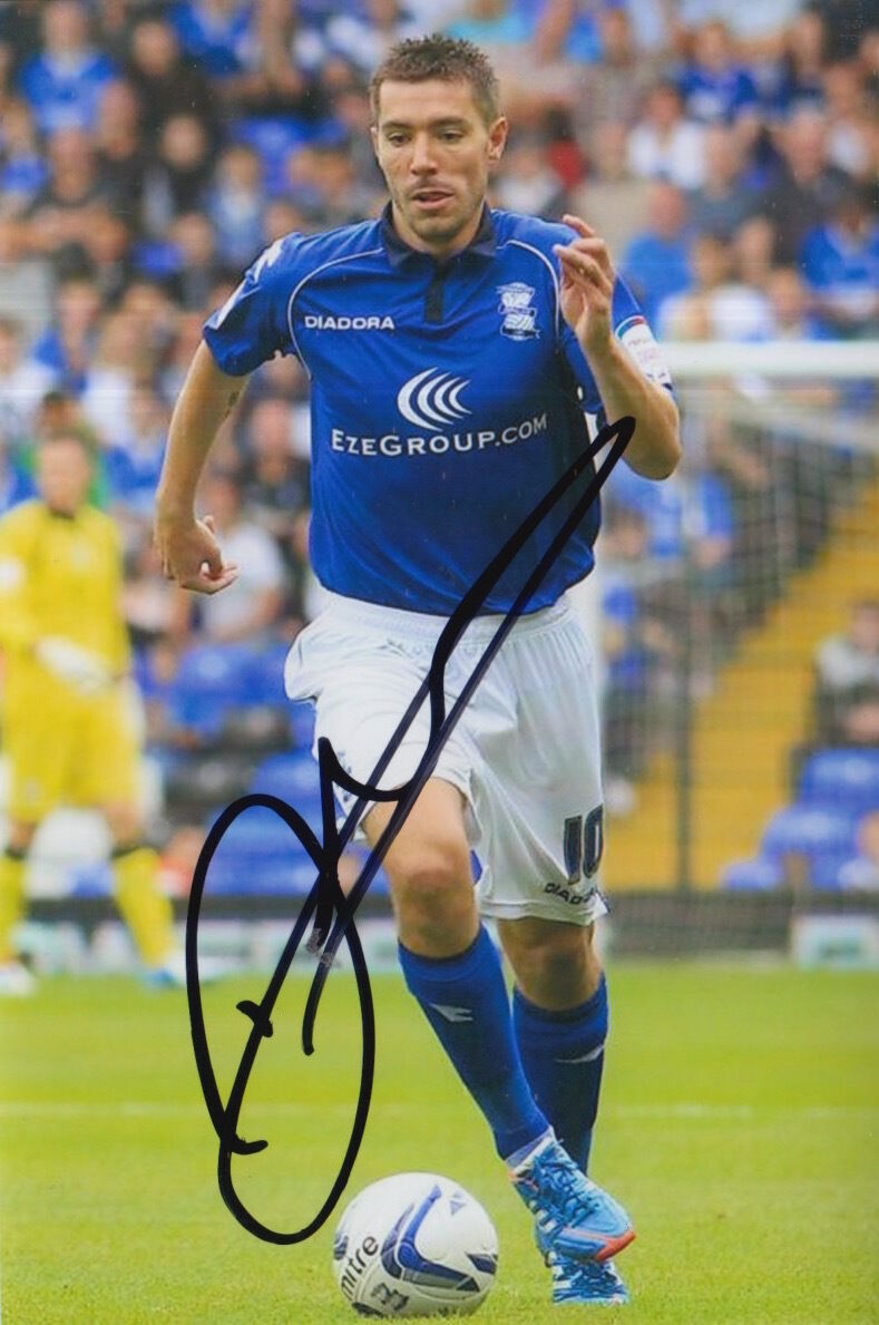 BIRMINGHAM CITY HAND SIGNED DARREN AMBROSE 6X4 Photo Poster painting 1.