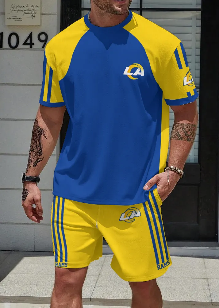 Los Angeles Rams Limited Edition Top And Shorts Two-Piece Suits
