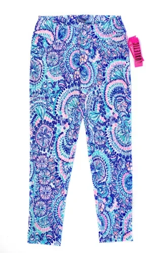 Pornhint Lilly Pulitzer Pants Luxletic Size 4, Corso Commotion in the Ocean Golf UPF 50+ New