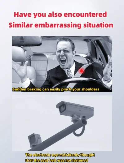 New Nappa Leather Soft and Comfortable Car Seat Belt Shoulder Pads