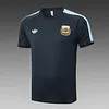 2025 Argentina Pre-match Training Dark Gray Shirt+Shorts 1:1 Thai Quality