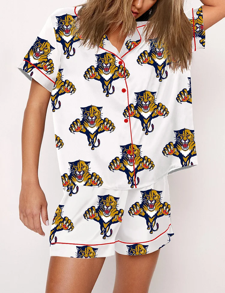 Women's Florida Panthers Ice Hockey Pajama Set