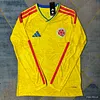 2026 Long Sleeves Colombia Home Football Shirt 1:1 Thai Quality