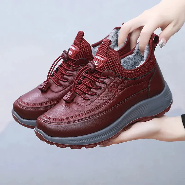Chunky Casual Shoes for Women for Fall and Winter with Soft