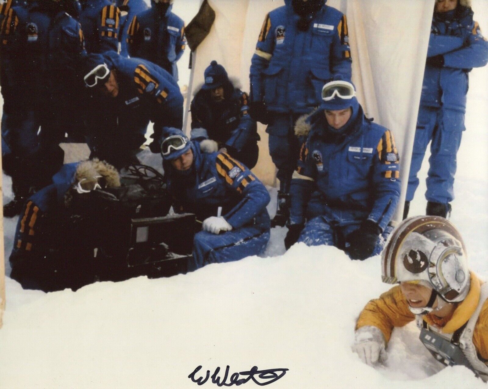 Star Wars Empire Strikes Back Director Bill Westley signed Photo Poster painting - UACC DEALER