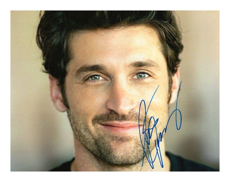 PATRICK DEMPSEY AUTOGRAPHED SIGNED A4 PP POSTER Photo Poster painting PRINT