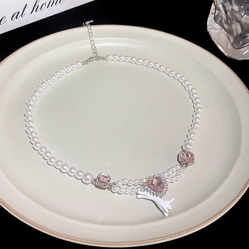 Medieval Round Hexagon Ellipse Triangle Geometric Alloy Electroplating Necklaces