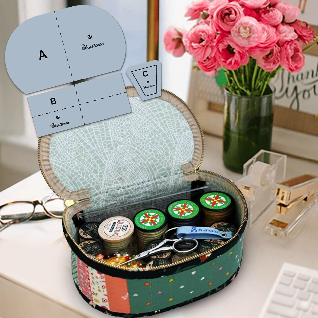 Sewing Storage Basket/carry Box——Includes Tutorial + Template