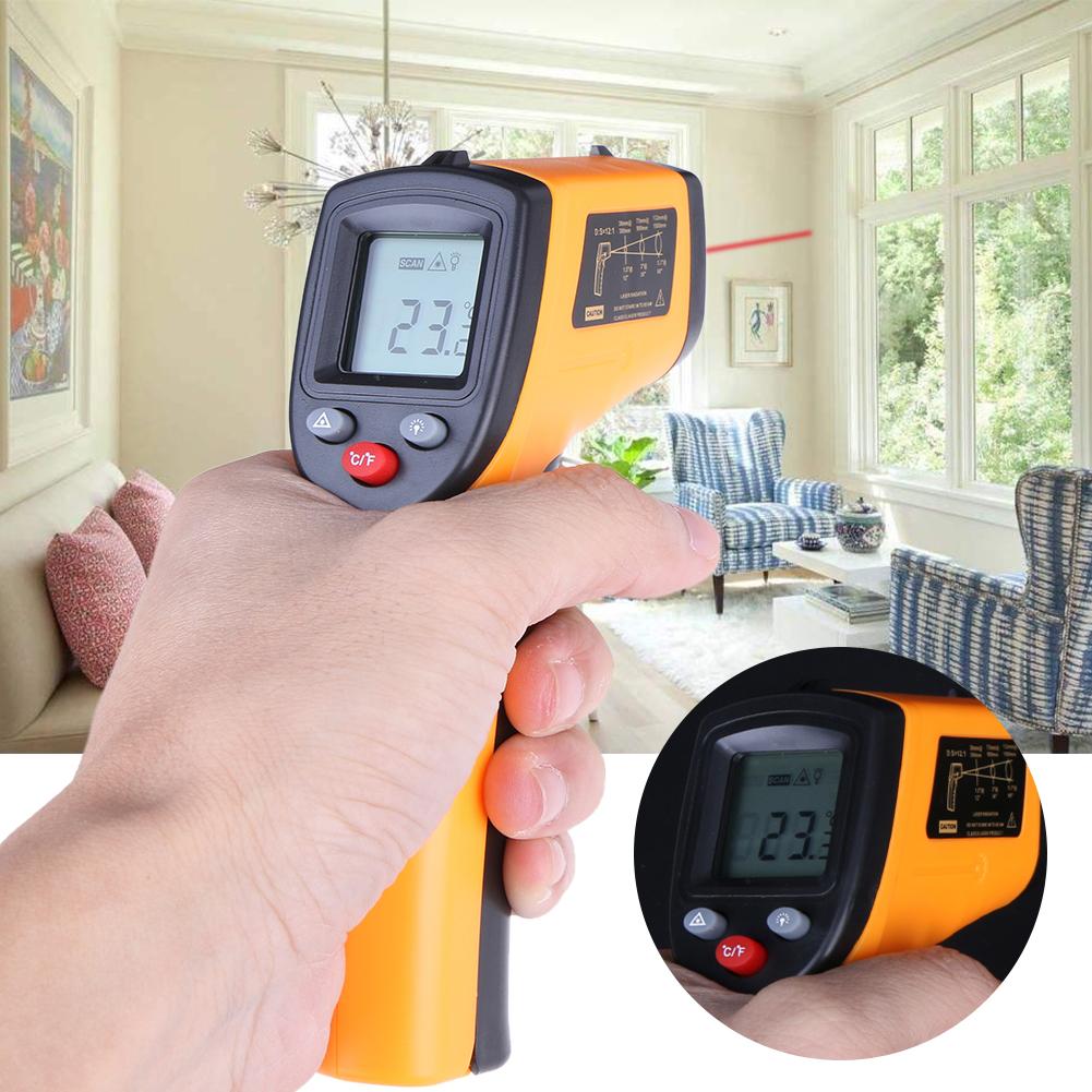 

Plastic Handheld Non-Contact Infrared Thermometer for GM320(No Battery), 501 Original