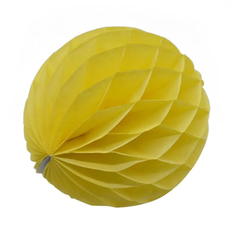5pcs 4 6 8 Tissue Paper Honeycomb Ball Decorations Birthday Party Baby Shower Wedding Aniversary Home Xmas Supplies