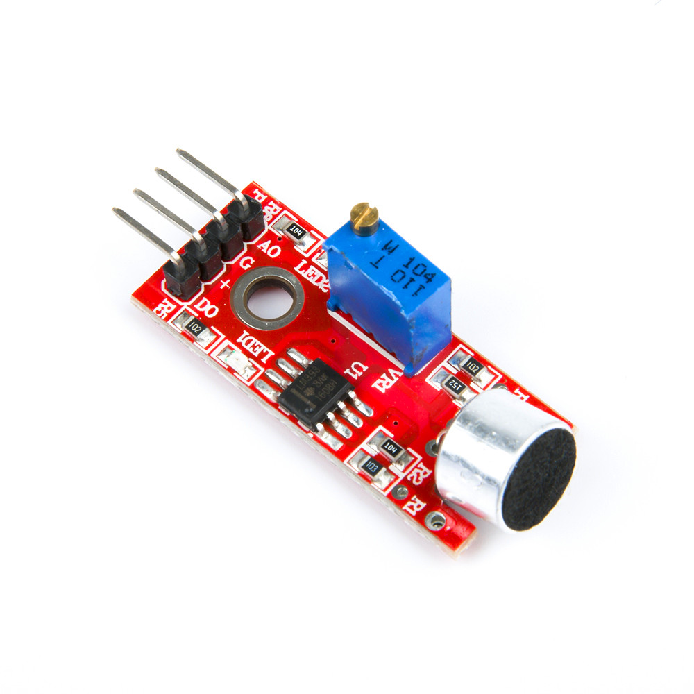 High Sensitive Microphone Sound Sensor Detection Module AVR PIC 5V DC Power Supply Analog Output Module