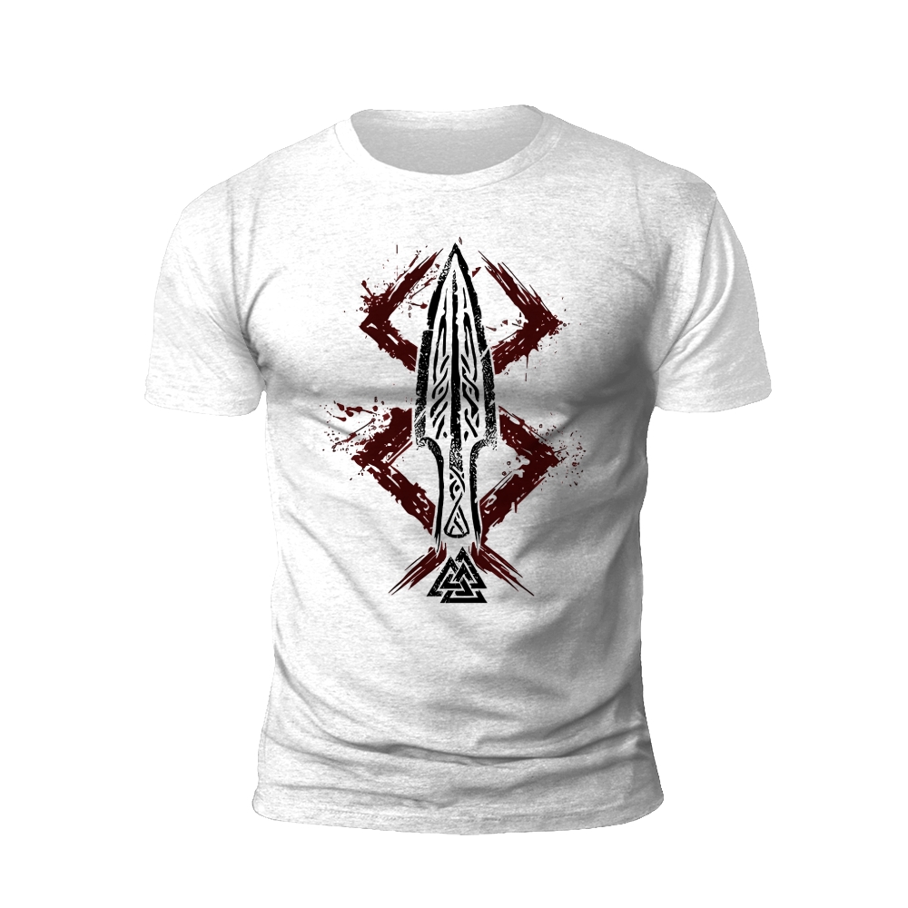 Tribal Sword and Cross T-shirt