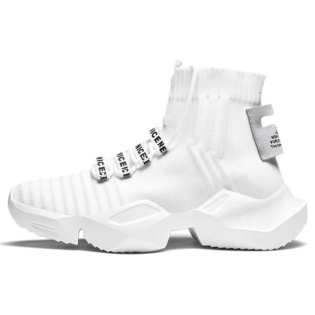 Men Socks Sneakers Stone Boots 719