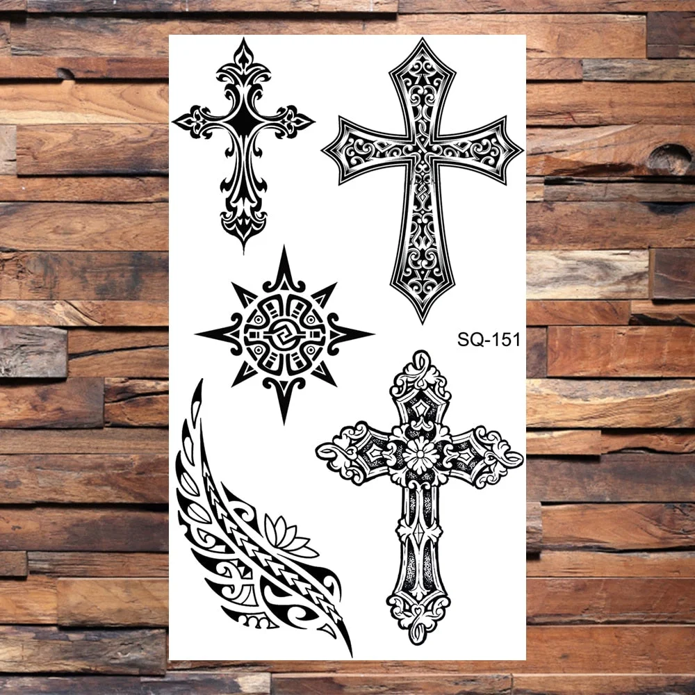 Angel Wing Temporary Tattoos For Women Adults Realistic Butterfly Dandelion Feather Smiley Face Fake Tattoo Sticker Body Tatoos