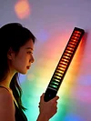 RGB microphone light, e-sports room creative colorful ambient light, desktop ornament, colorful light