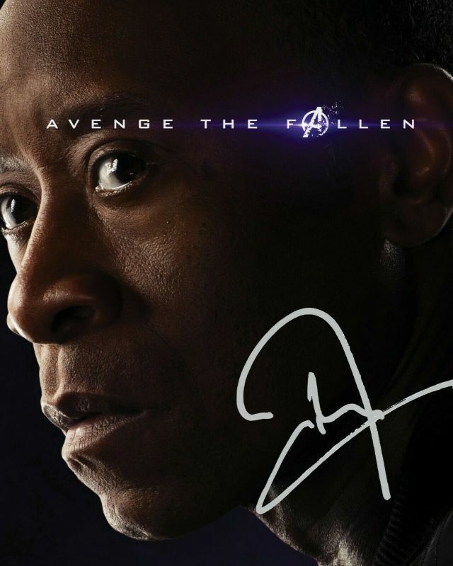 Don Cheadle - War Machine - The Avengers Autograph Signed Photo Poster painting Print