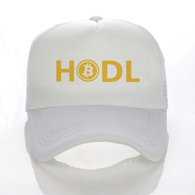 HODL Bitcoin Hat 100% Cotton Dad Hat Trending Rare Baseball Cap Bitcoin Sign Printing Snapback Cap Tumblr HipHop Men Women