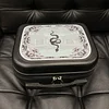 Palace Dark Silver Cast Royal Snake 14 Inch Suitcase Cosmetic Case Student Suitcase--Original Design
