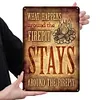 WATH - Metal Tin Signs(8*12Inch/12*16Inch)