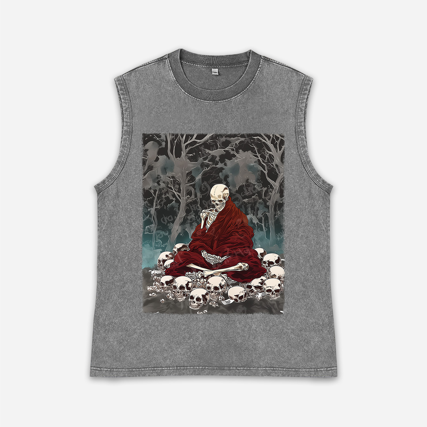 Guardian Of The Skulls Acid Washed Tank