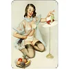 Pin up girls - Metal Tin Signs(8*12Inch/12*16Inch)