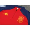2024 Spain Red Training Jacket Set