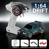 1:64 Mini RC 4WD Drift Remote Control Car - Desktop Mosquito Car Model Toy