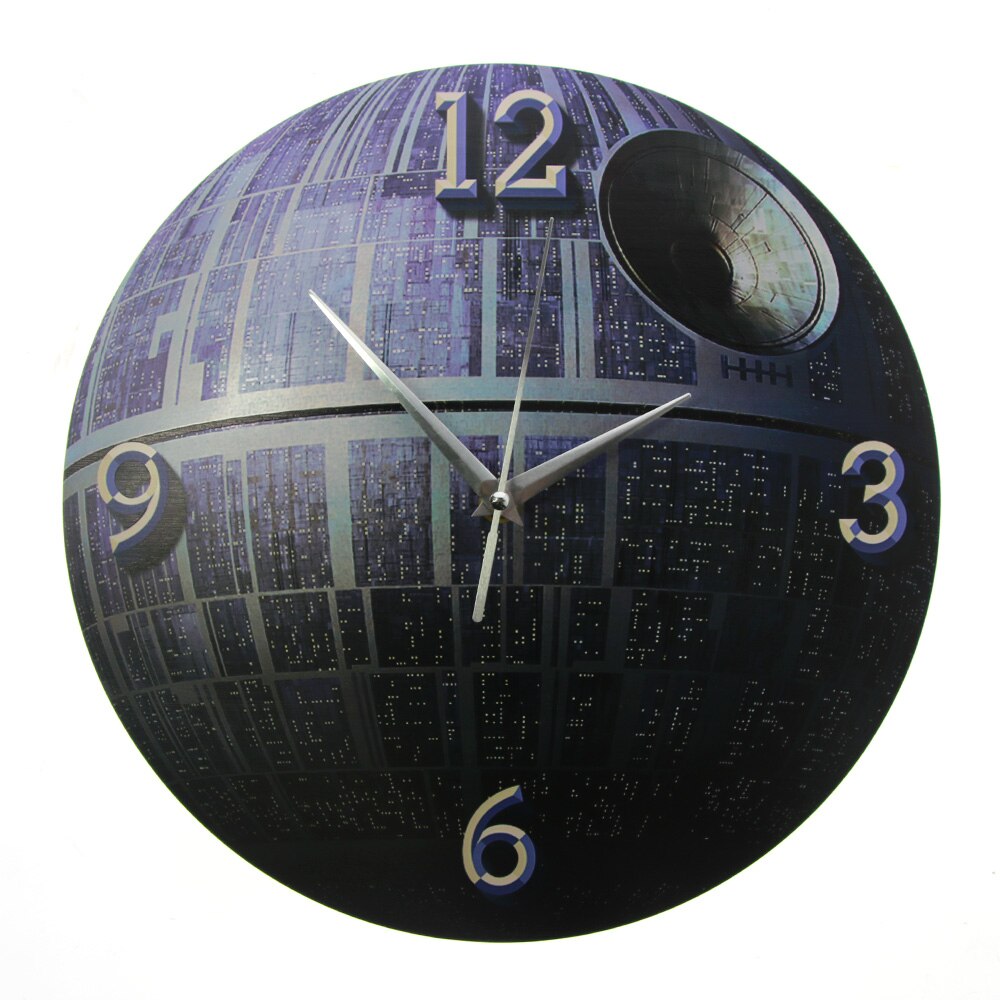 

Space Sations Death Star - Frameless Acrylic Wall Clock, 501 Original
