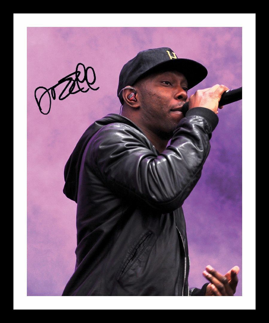 Dizzee Rascal Autograph Signed & Framed Photo Poster painting