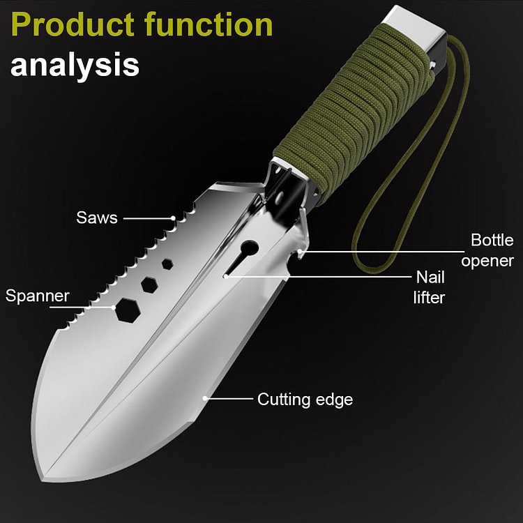 6 in 1 Mini Portable Shovel