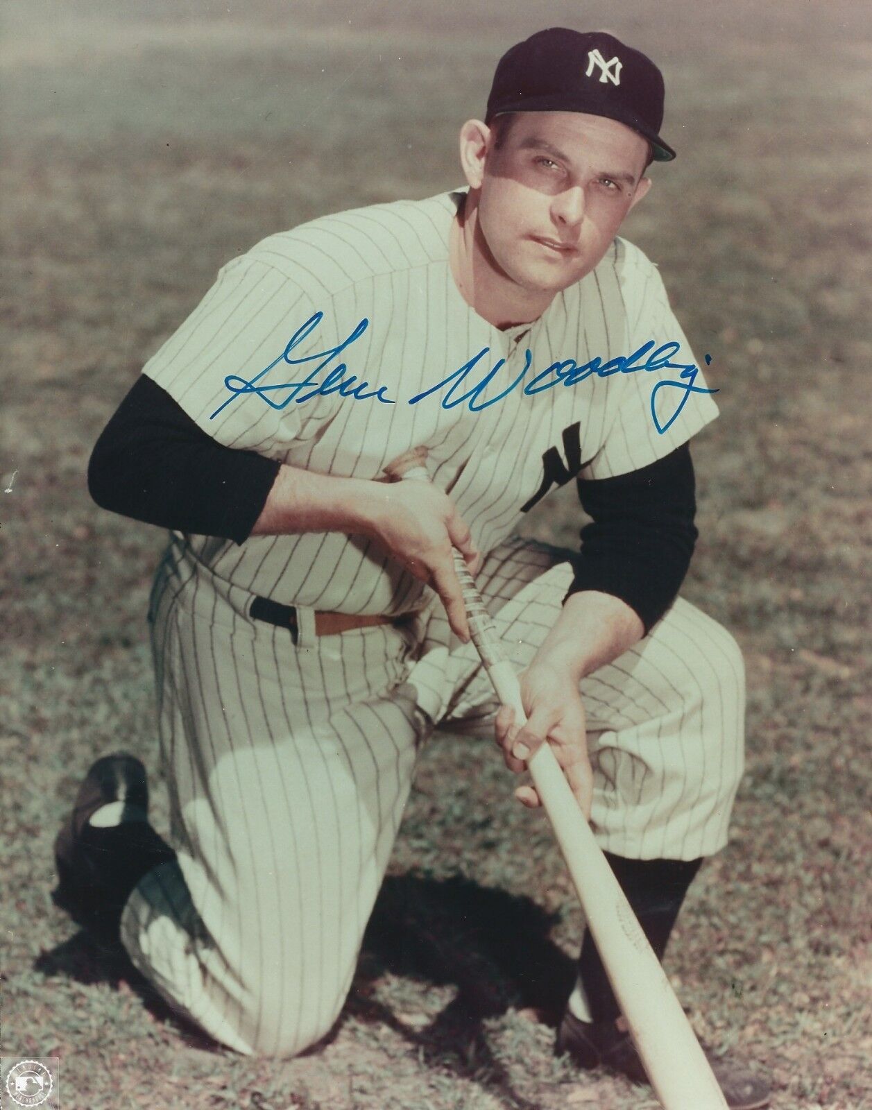 Autographed Gene Woodling 8x10 New York Yankees 8x10 Photo Poster painting COA