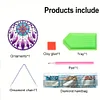 (US Only)2D Flat DIY Diamond Painting Art Pendant Window Hanging Fantasy Dream Catcher