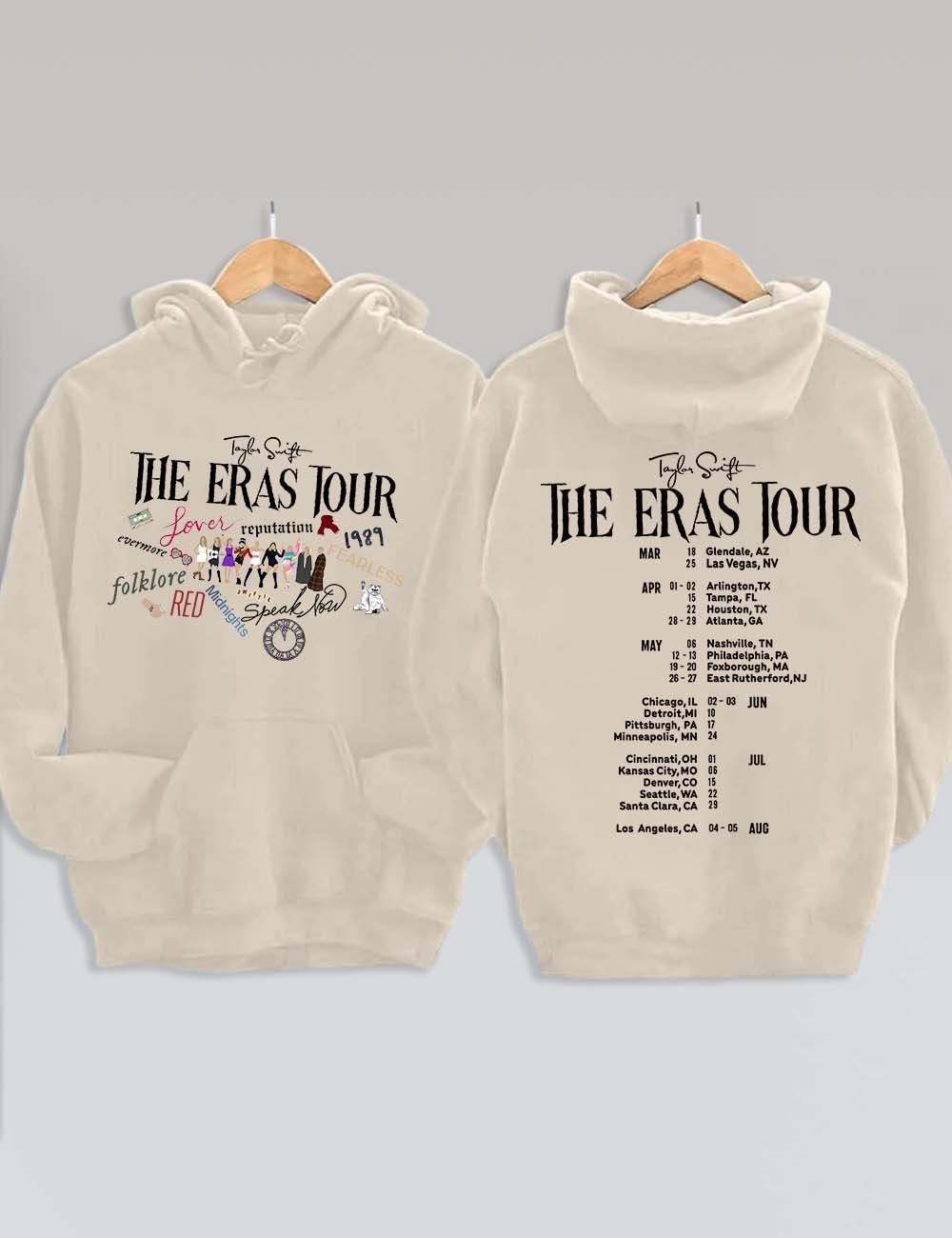 The Eras Tour 2023 Hoodie