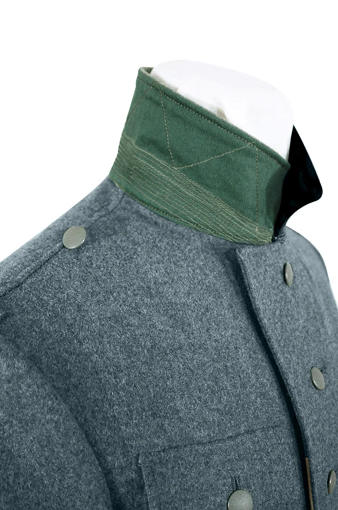   Elite German M1939 EM Italian Field Wool Tunic Feldbluse Blue Green Grey German-Uniform