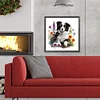 Diamond Painting-DIY Full Round Drill Cute Dog