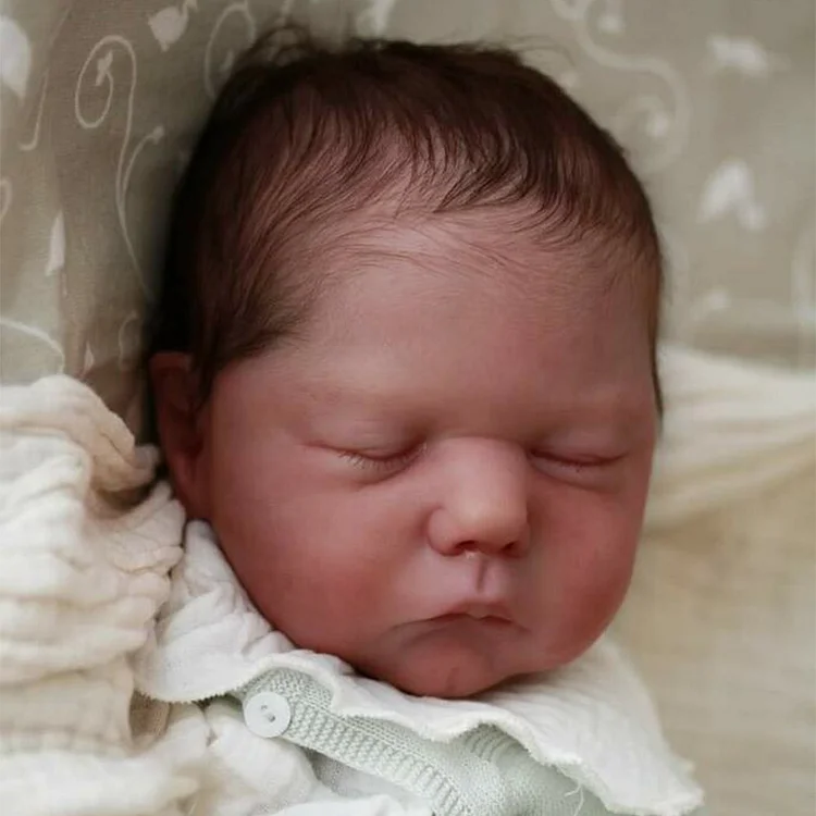 [New Series!]18” The Look Real Newborn Baby Girl Named Nia Cloth Reborn Body Baby Doll,Play with Children：Realistic Reborn Baby Dolls By Rsgdolls®